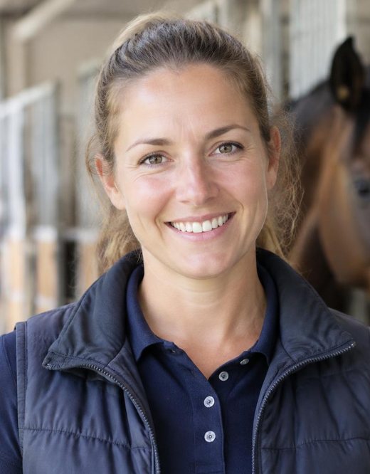 Élodie Marchal, monitrice d'équitation diplômée d'état